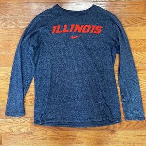 Nike Illinois Illini Long Sleeve